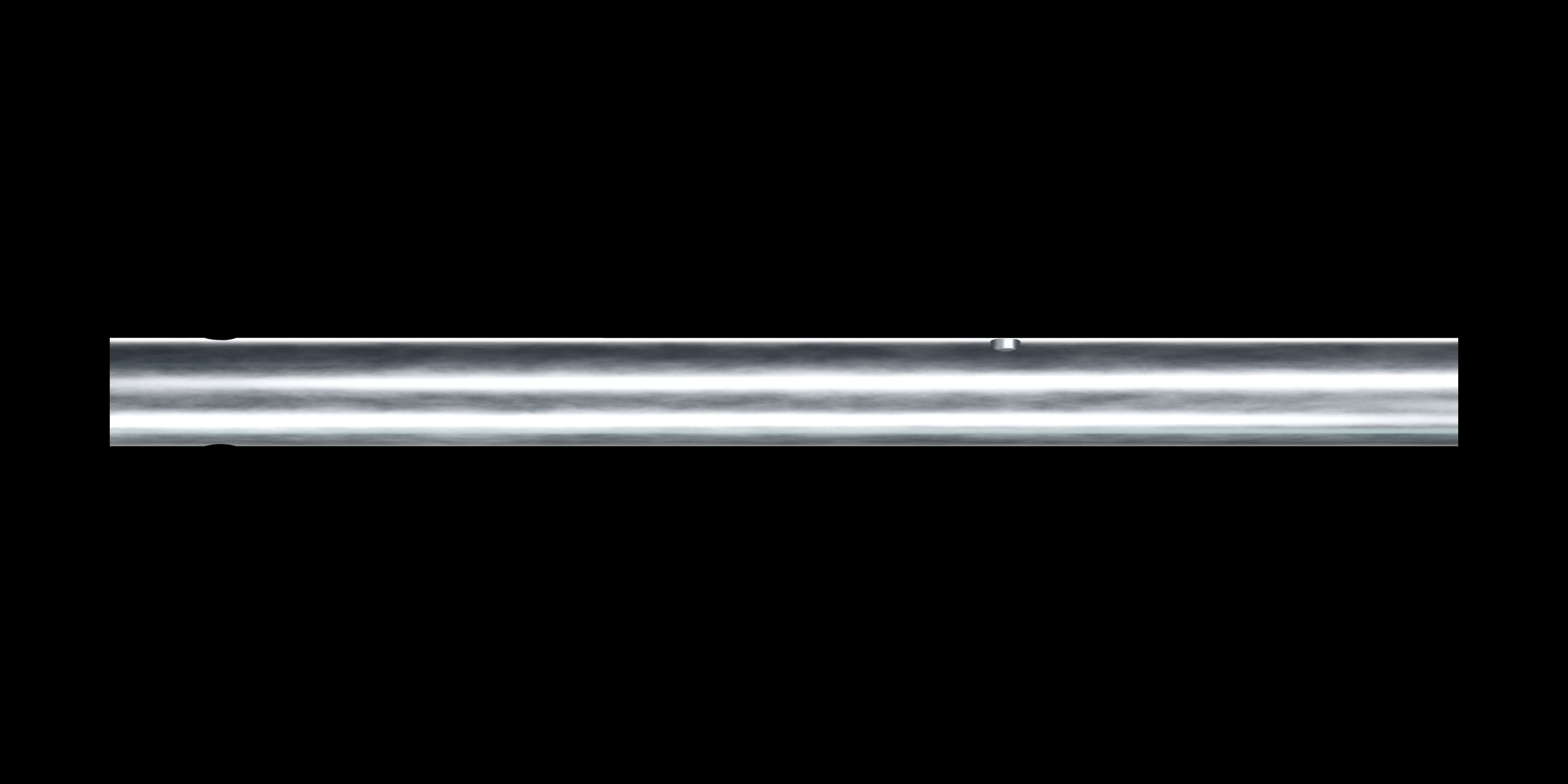 Agricultural machine adapter tube