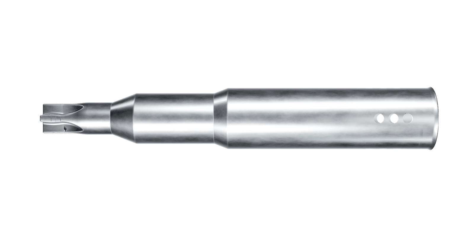 Tube adapter with fork end